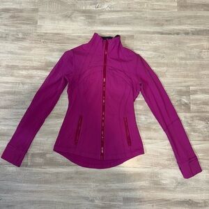 Lululemon Athletica Magenta Define Jacket